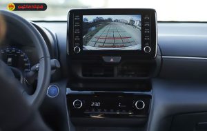 راهنمای استفاده از خطوط رنگی دوربین عقب هنگام پارک خودرو