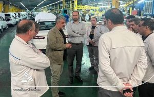 بازدید مدیرعامل پارس‌خودرو از خطوط تکمیل‌کاری محصولات/ برنامه‌ریزی برای تجاری‌سازی و تحویل هزار دستگاه خودرو به مشتریان در روزهای آتی