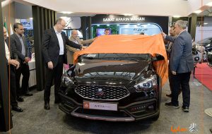 رونمایی از نخستین خودرو هیبرید ملی گروه سایپا/ آریا پلاگین هیبرید معرفی شد