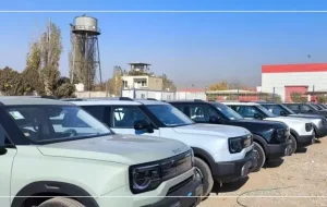 ترخیص نخستین محموله بایک BJ30e توسط دیار خودرو