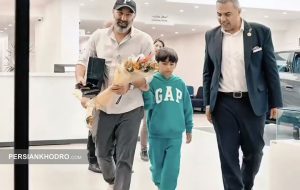 محسن تنابنده فولکس‌واگن ID.UNYX سوار می‌شود! (عکس و فیلم)