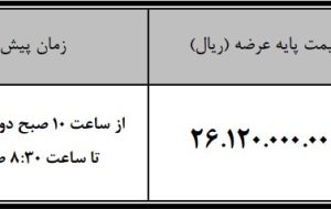 شرایط فروش کامیون فورس کابین خوابدار ۶ تن در بورس کالا