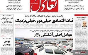 صفحه نخست روزنامه های اقتصادی 12 بهمن 1404