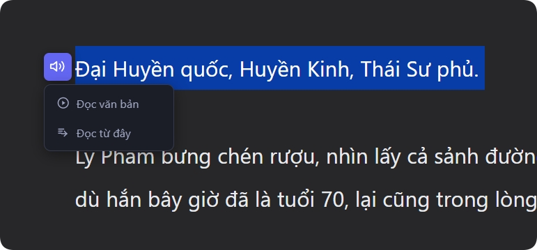 Mẹo bôi đen văn bản