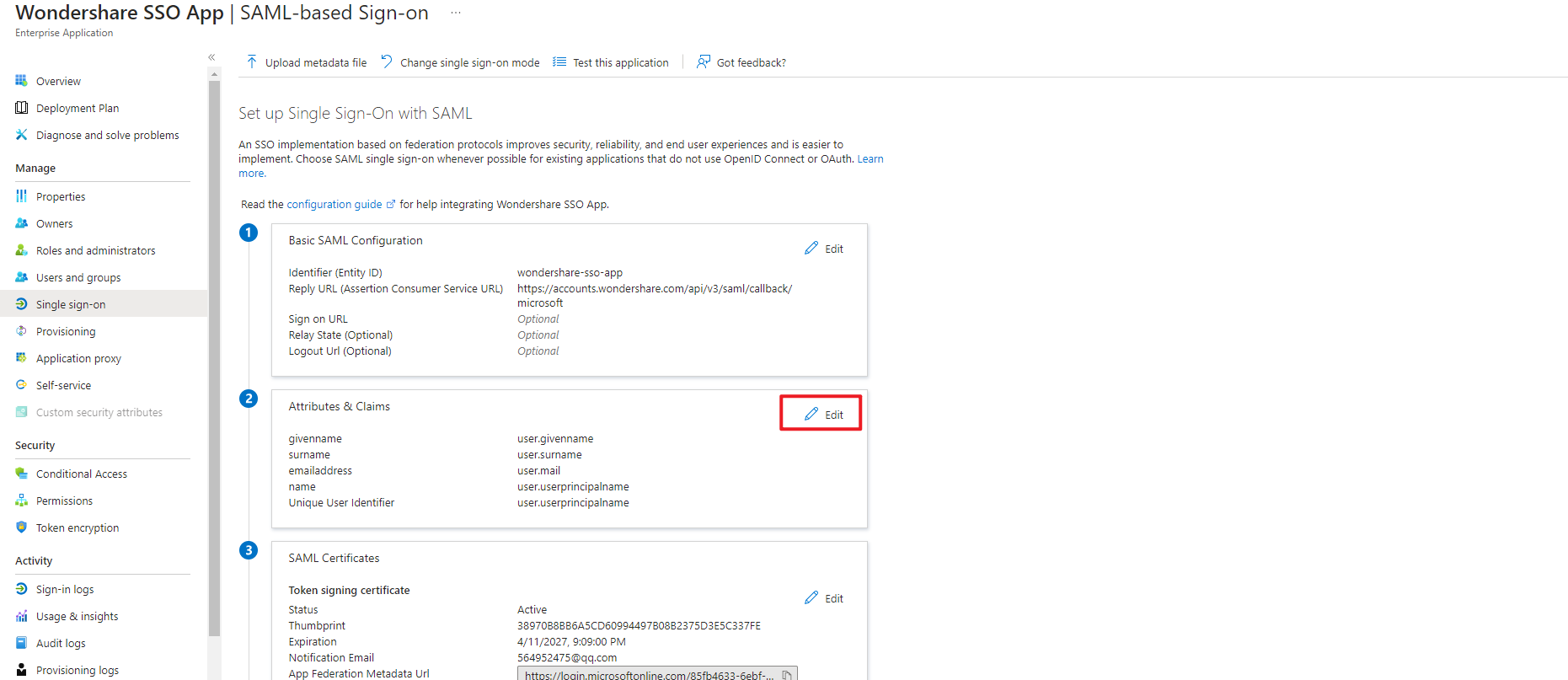 Attributes & Claims-1