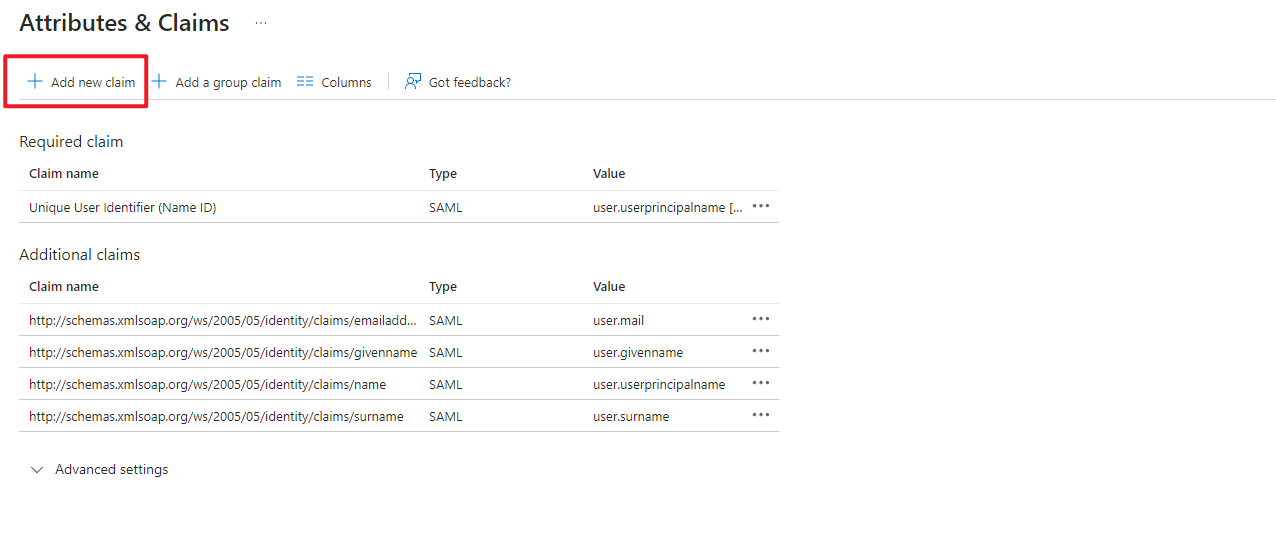 Attributes & Claims-2