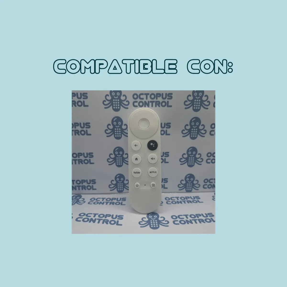 Funda Mando Chromecast Azul Luminiscente - Imagen 4