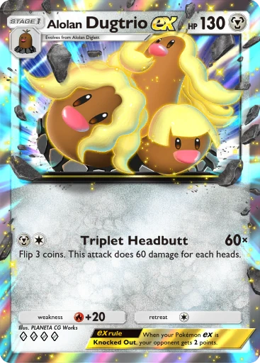Alolan Dugtrio ex