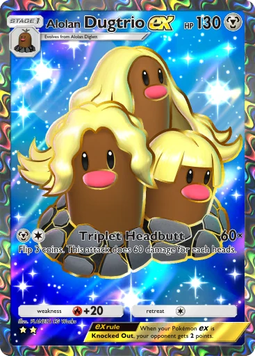 Alolan Dugtrio ex