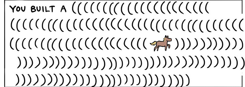 build a horse lisp