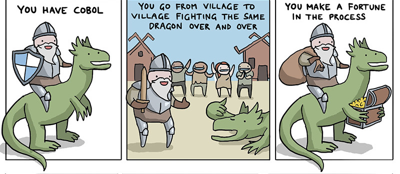 git the dragon cobol