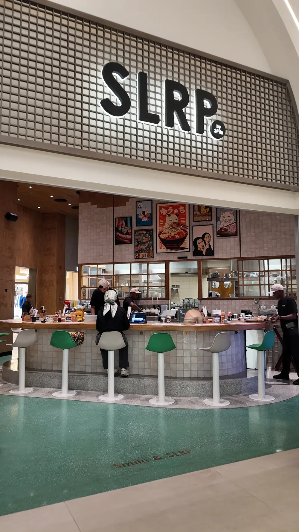 "DJI aerial view of luxury interior, Dubai, UAE - high-end fit-out project progress"