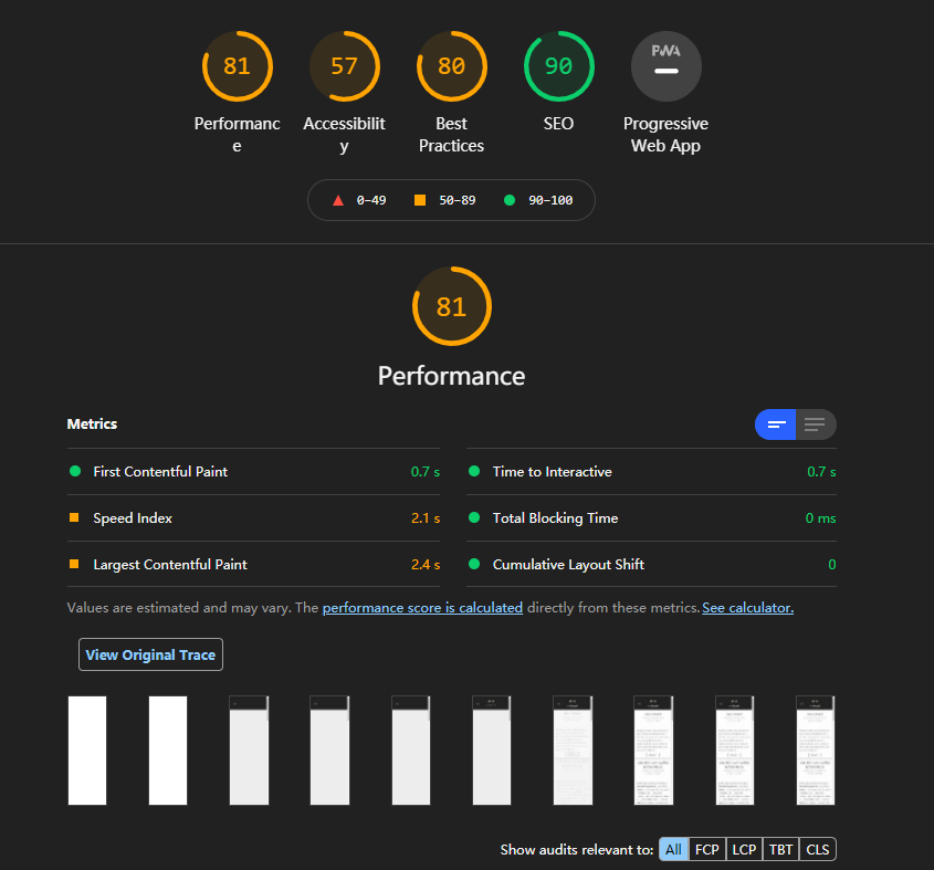 个人博客网站评分
