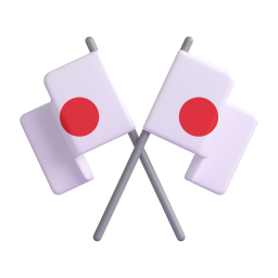 Crossed flags