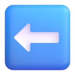 Left arrow