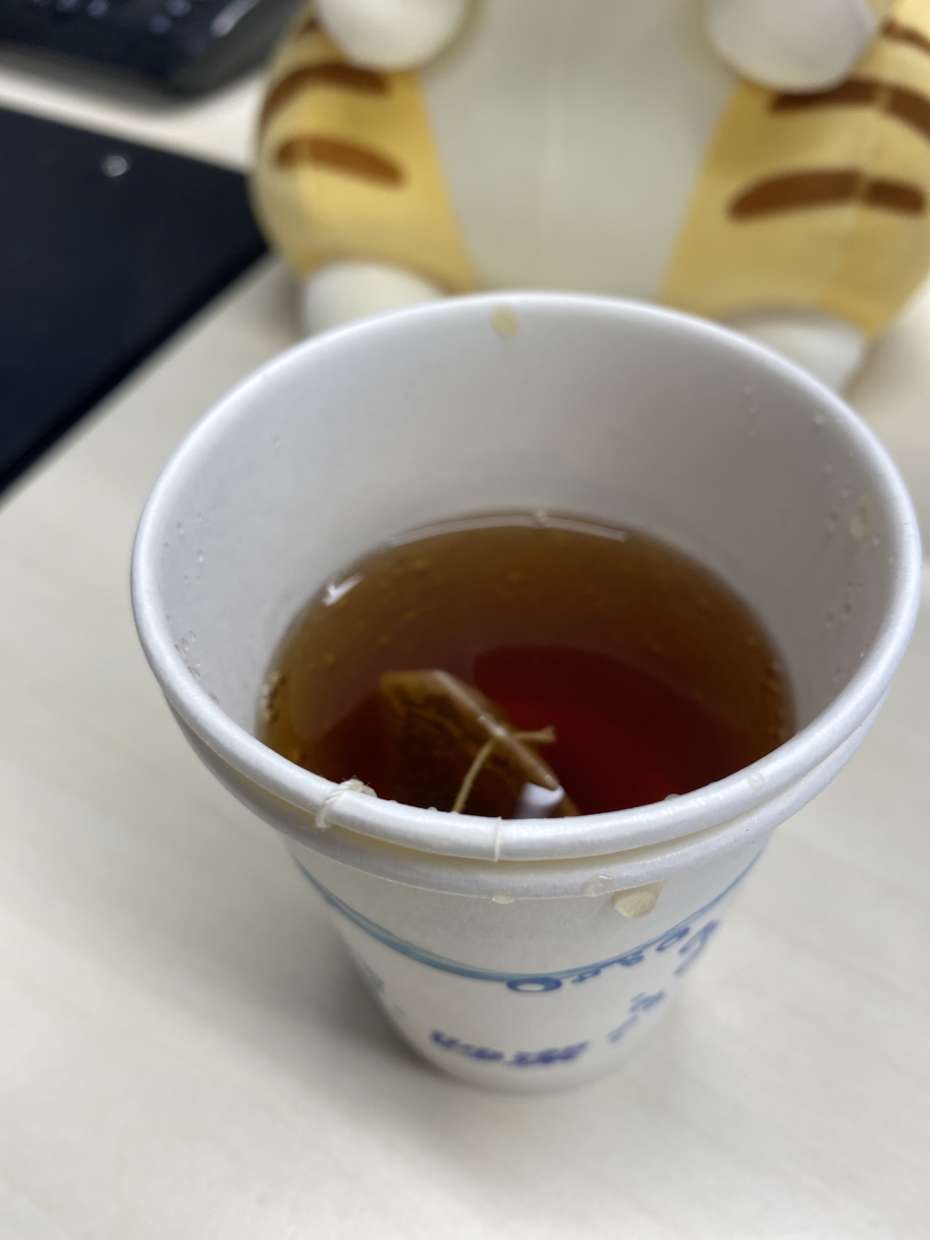 茶包标签藏起来