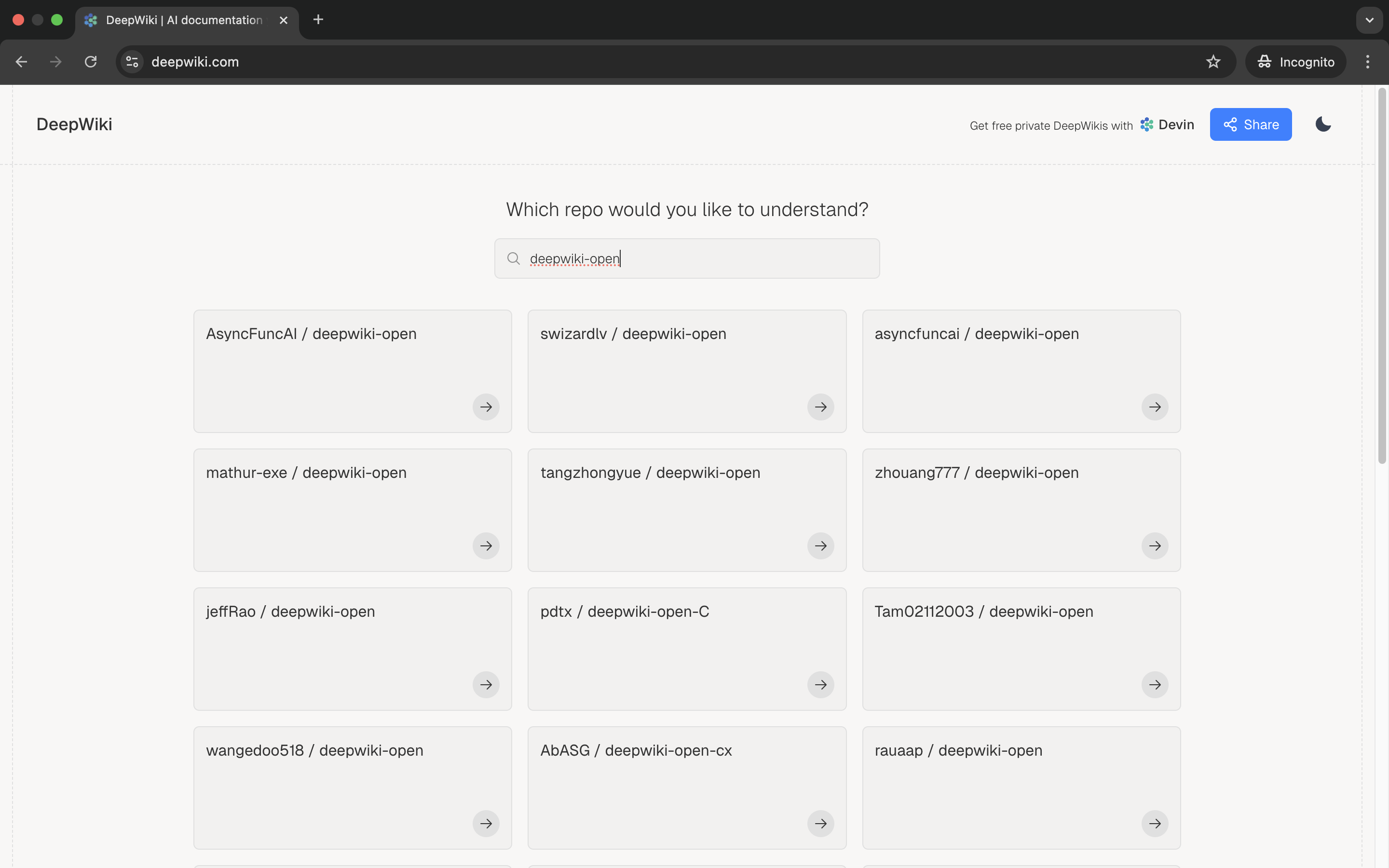 DeepWiki领衔：三款免费开源AI神器，让你秒懂GitHub仓库| 明立非|Mingnify的博客