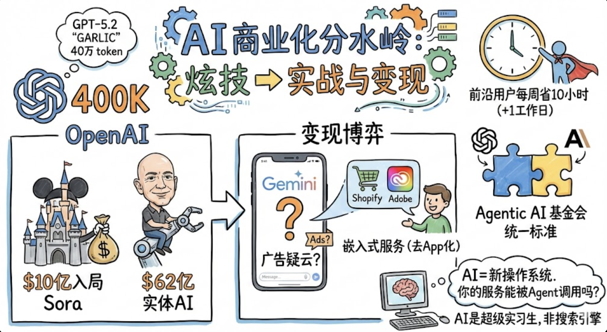 AI一周大事件 W50:GPT-5.2 发布、Google Gemini 卖广告、Agent 智能体联盟成立