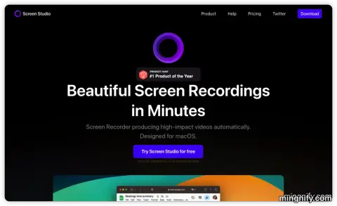 Screen Studio 使用指南