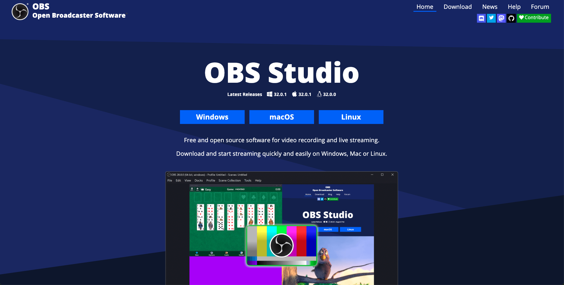 OBS Studio 完整指南:免费录屏与直播工具入门