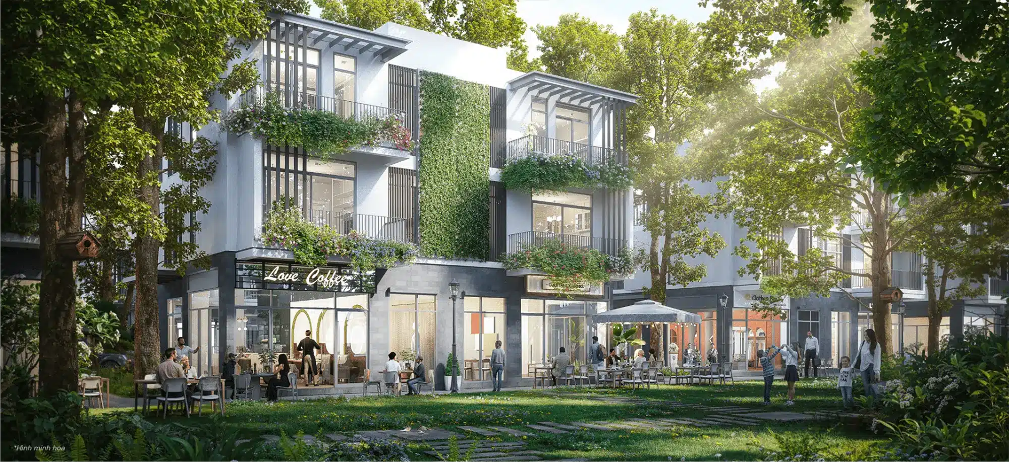 Shop Villa Song Lập