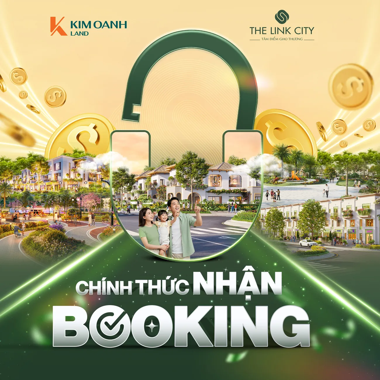 CHÍNH THỨC NHẬN BOOKING_THE LINK CITY