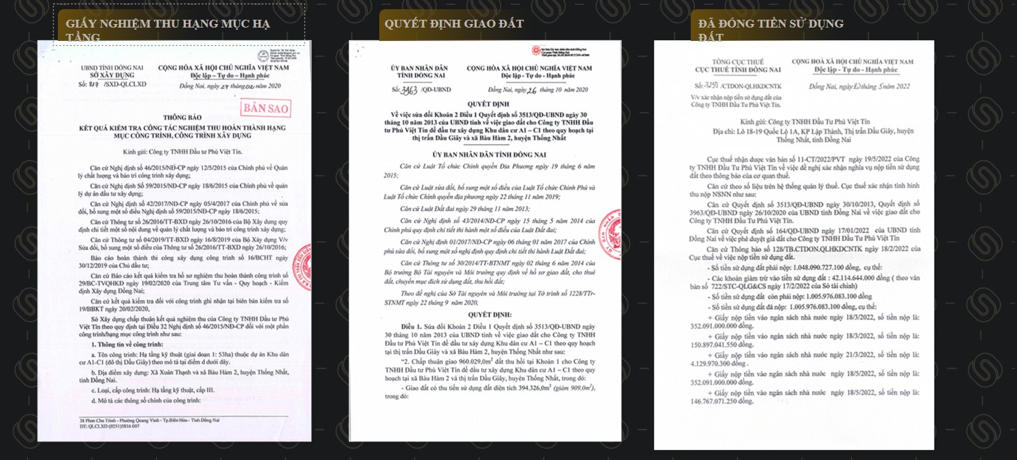 Pháp lý dự án The Link City