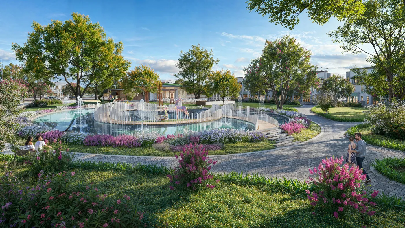 Phối cảnh tiện ích The Link City