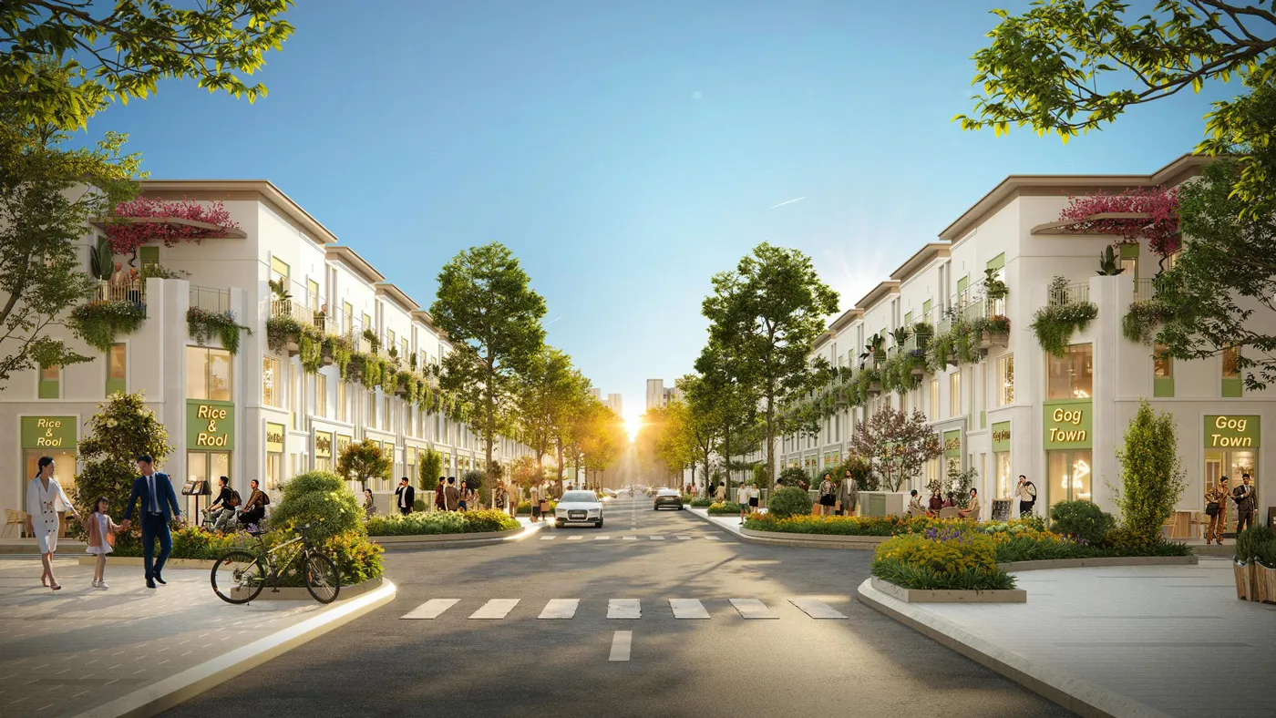 Phối cảnh tiện ích The Link City