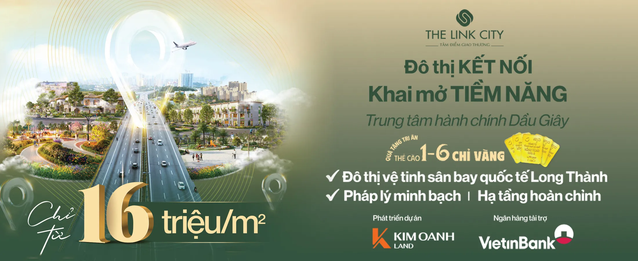 Phối cảnh tổng quan dự án The Link City