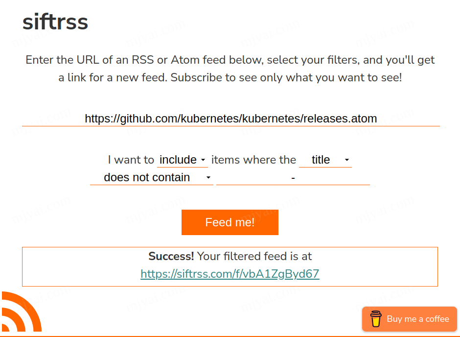 Github项目相关RSS地址及过滤方法
