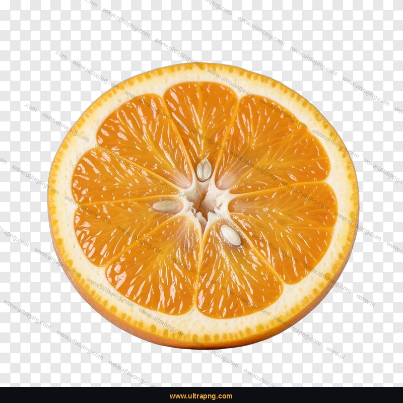 Orange PNG image on a transparent background, high resolution, free download