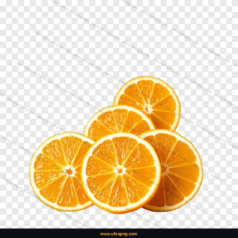 Orange PNG image on a transparent background, high resolution, free download