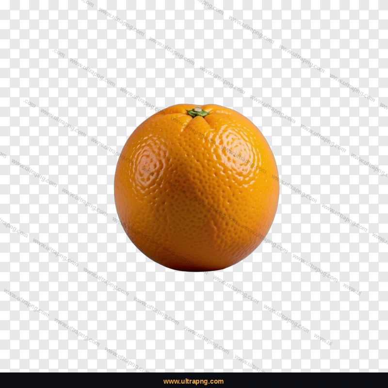 Orange PNG image on a transparent background, high resolution, free download