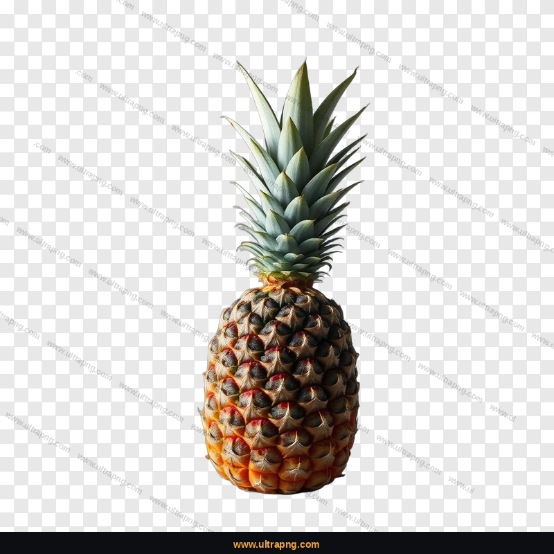 Golden crown 3D render PNG transparent background