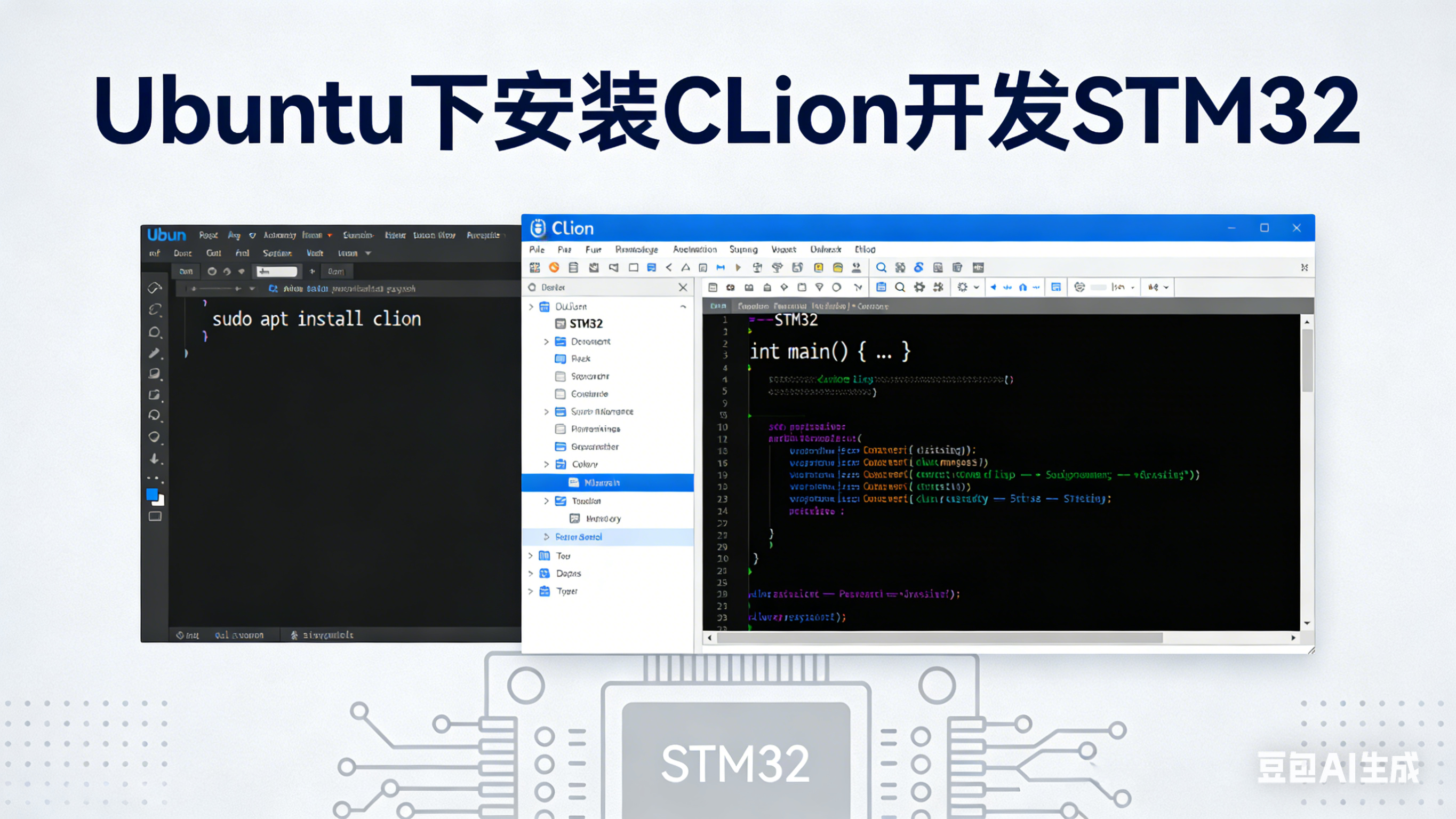 在Ubuntu上搭建STM32开发环境（CUBEMX+Clion+Ozone）