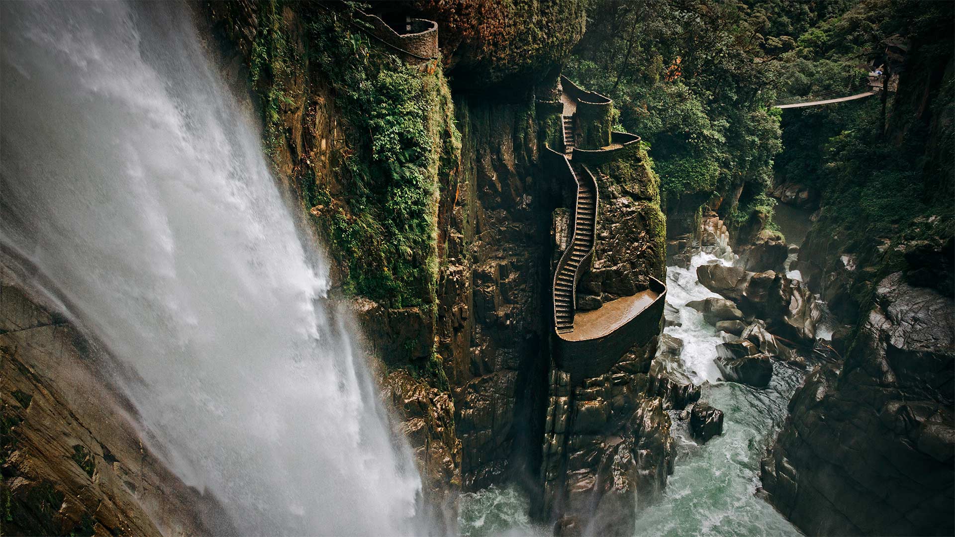 Agoyán waterfall near Baños de Agua Santa, Ecuador - Laura BC/Getty Images)