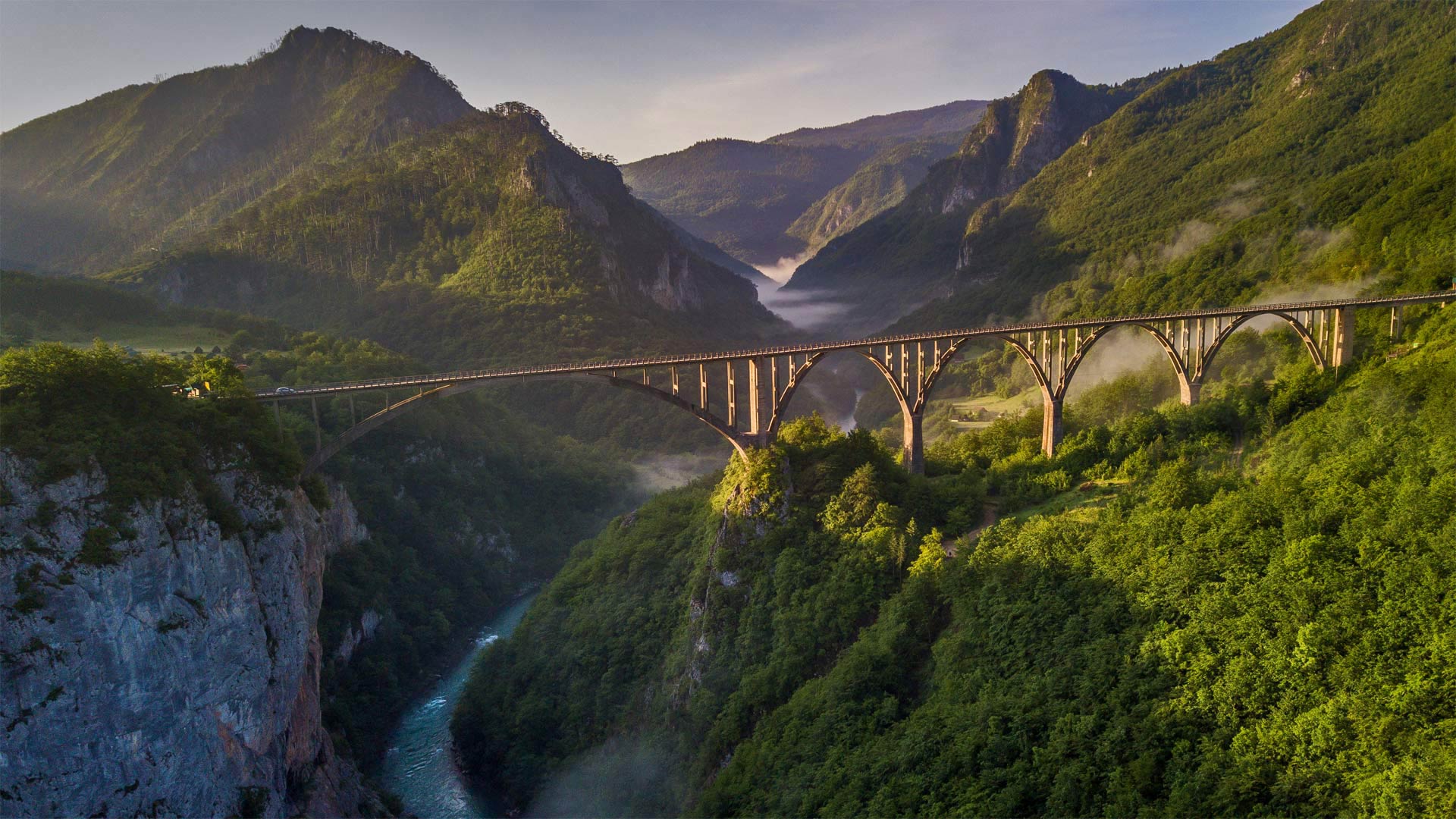 Đurđevića Tara Bridge in Montenegro - Hike The World/Shutterstock)