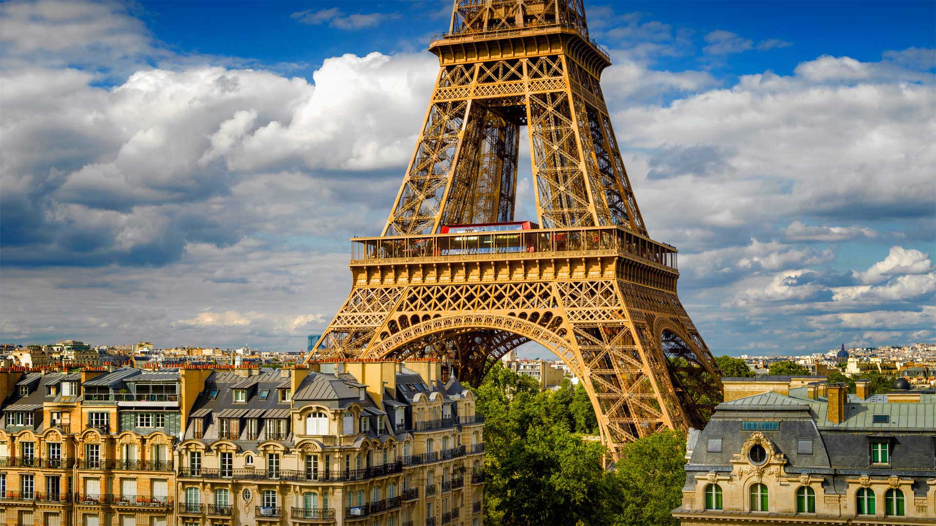 Eiffel Tower in Paris, France - Susanne Kremer/eStock Photo)