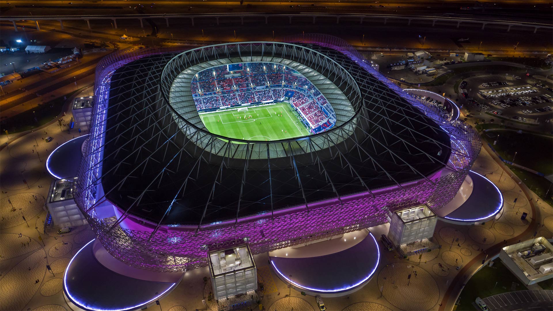 Ahmad Bin Ali Stadium in Doha, Qatar - Qatar 2022/Supreme Committee via Getty Images)