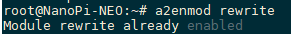 a2enmod rewrite