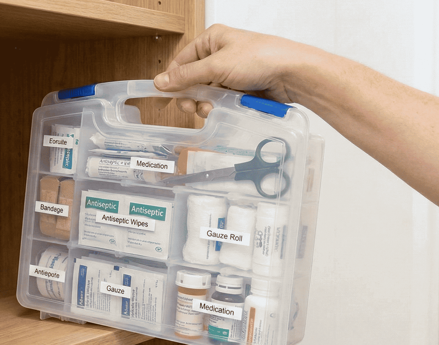 Botiquín de primeros auxilios