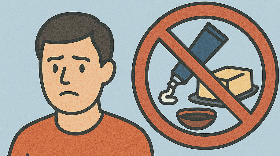 No aplicar productos irritantes