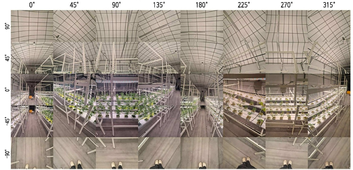 3차원 영상 재건 알고리즘을 활용한 식물공장 디지털 트윈 인터페이스 제공 장치 및 방법