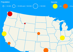 jQuery Mapael - Ease the build of pretty data visualizations on dynamic ...