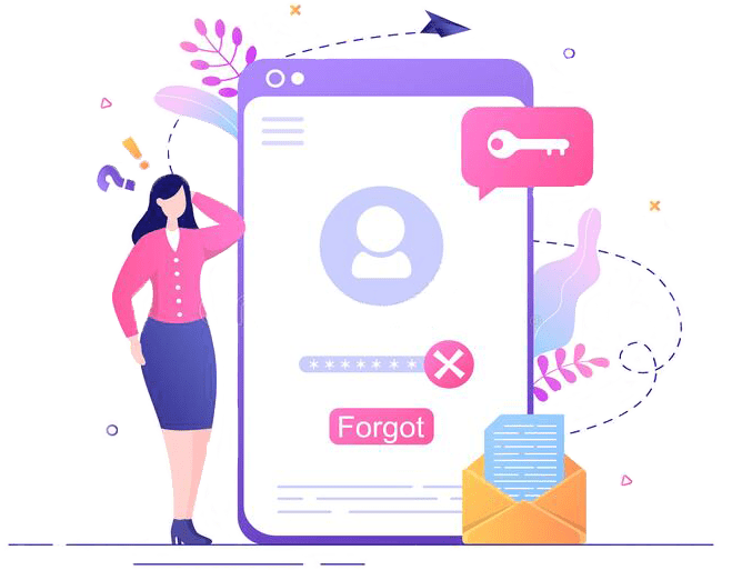 Forget Password Vector