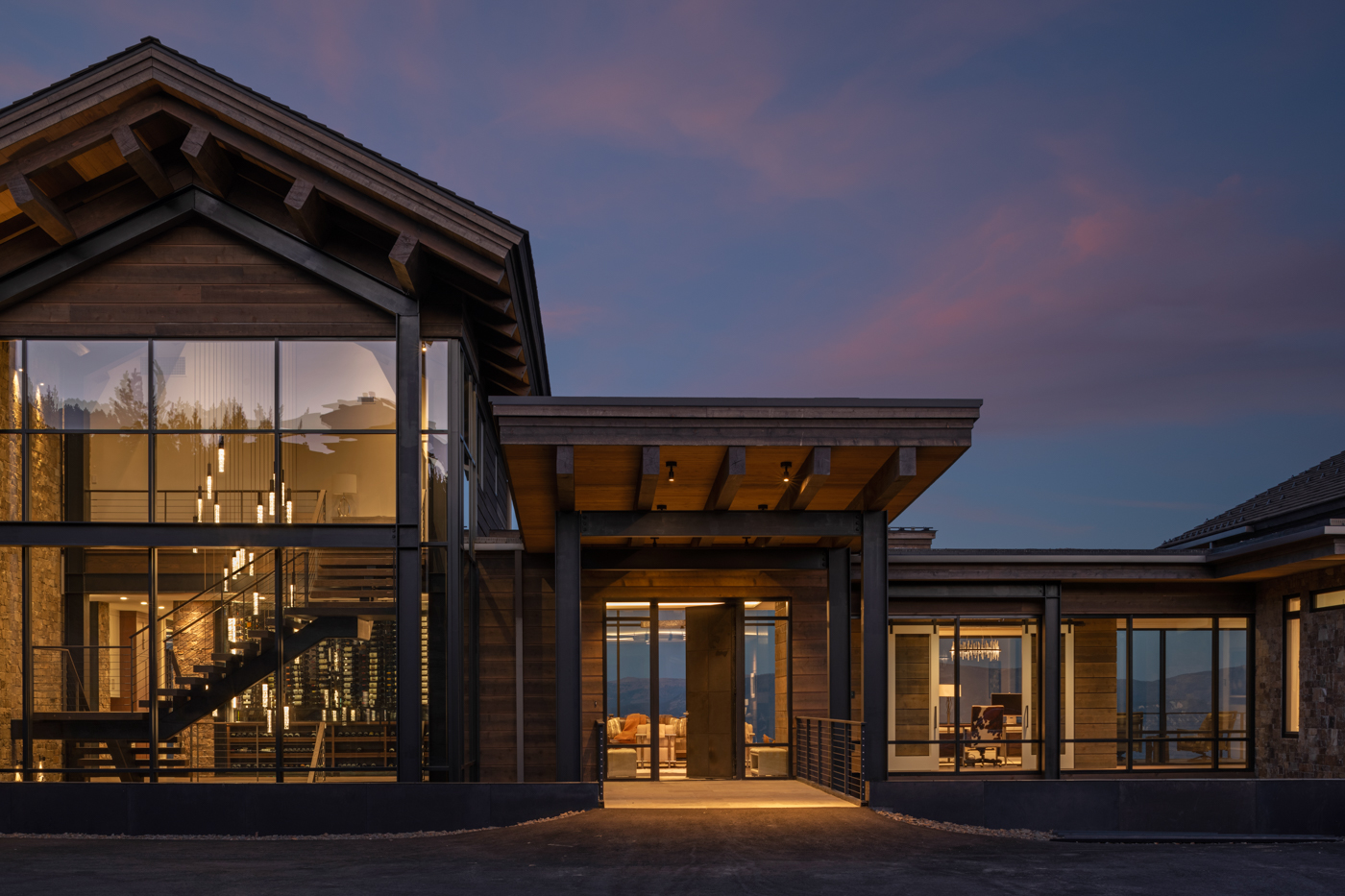 Custom residence, YC Roaming Bear, Yellowstone Club Big Sky MT