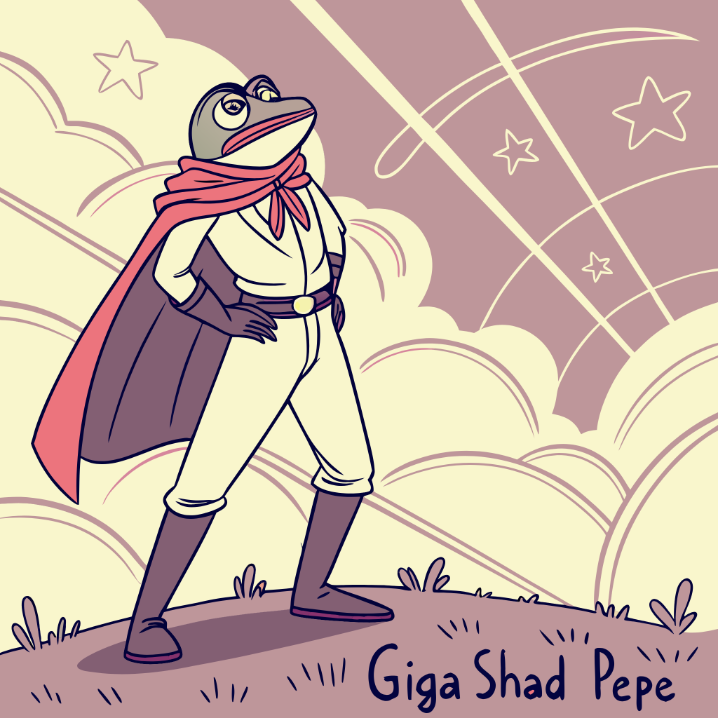 Giga Shad Pepe Hero