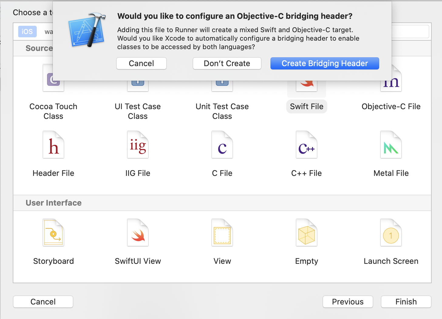 OC to Swift bridging