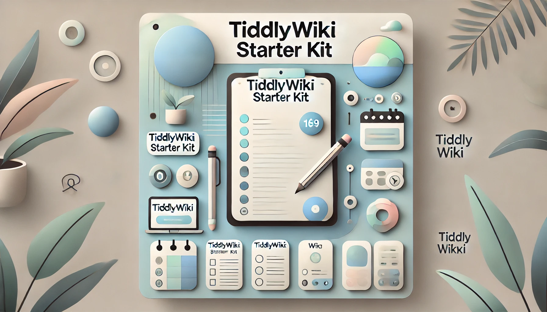 tiddlywiki starter kit